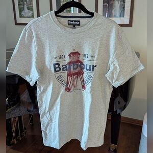 Barbour Heather Gray T-Shirt